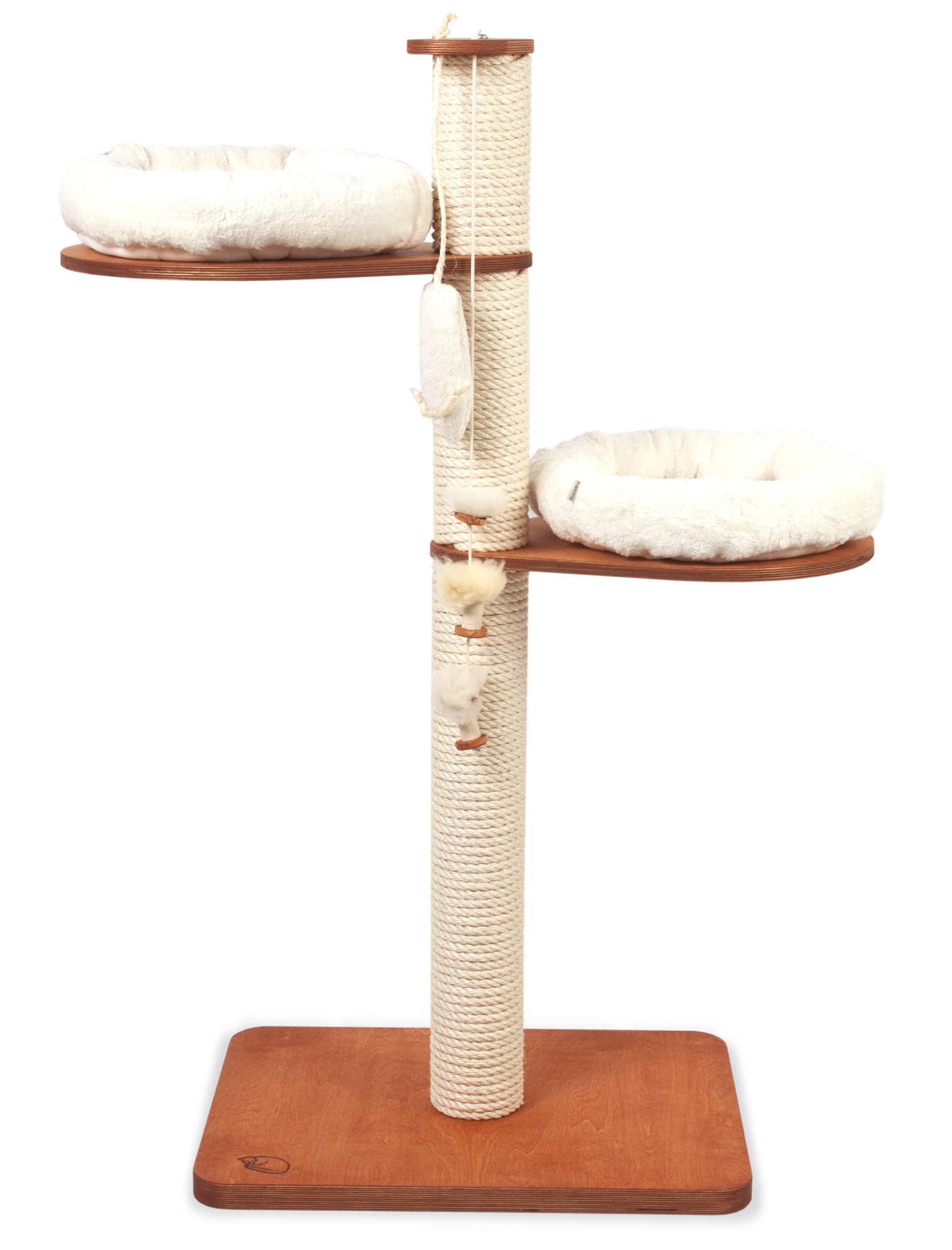 Kratzbaum Modell Boris Kratzbaum Boris waschbare Kissen
