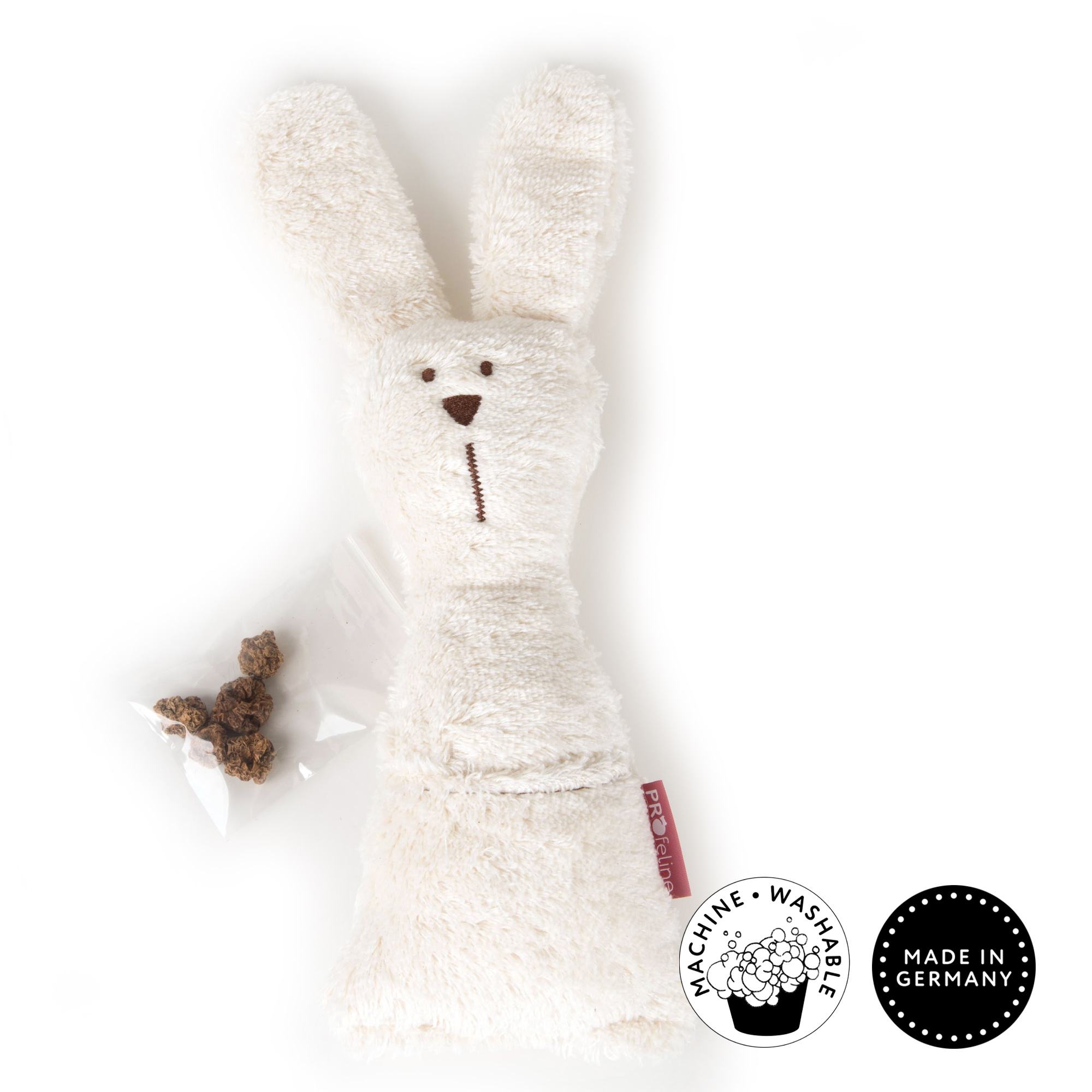 Snuggle Bunny Katzensielzeug catnip Nachfüllbat Hase