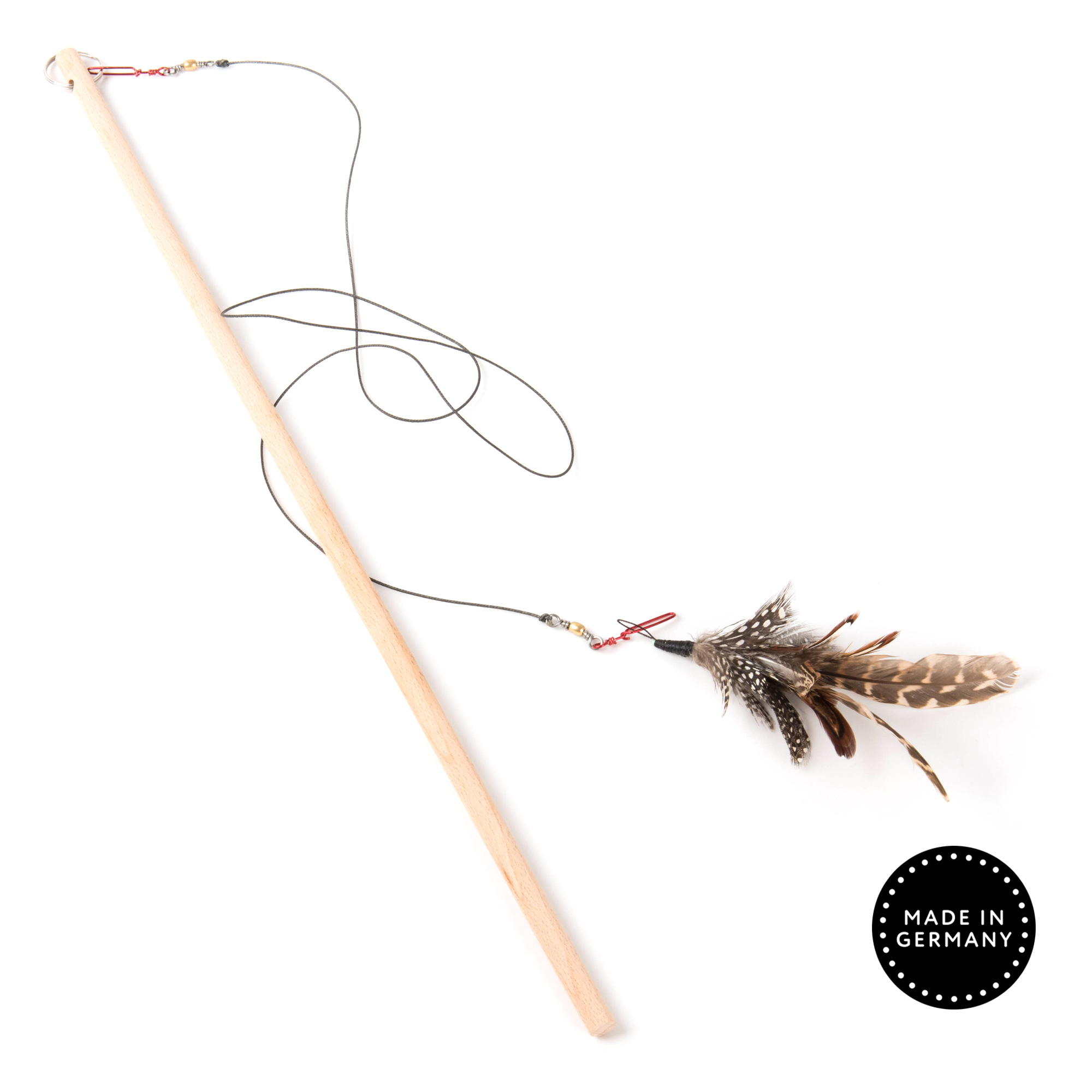 Profeline - Katzenangel Woody FlyingWings Katzenangel Nachhaltig holz Federanhänger