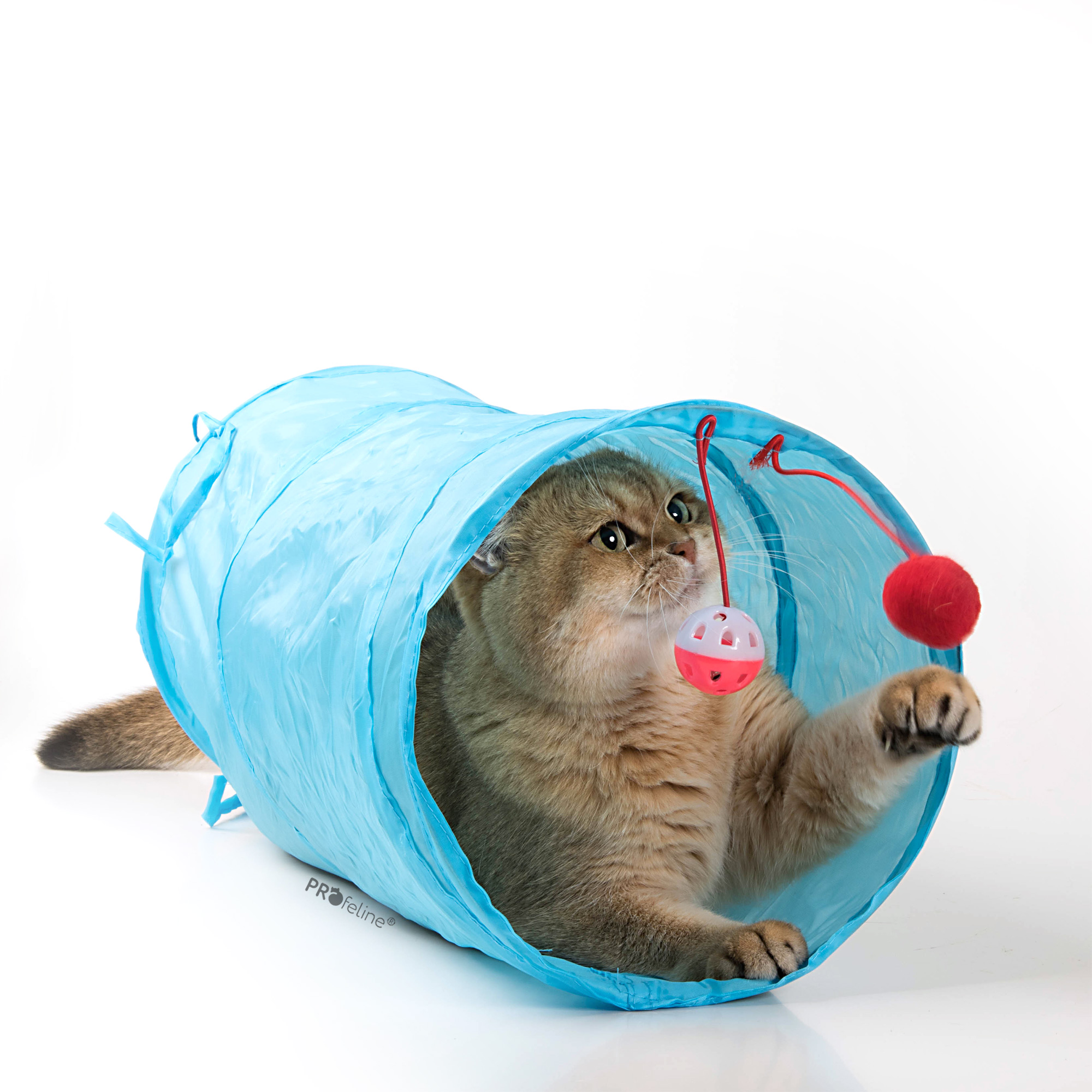 Cat Fun Tunnel Blau Katzentunnel blau