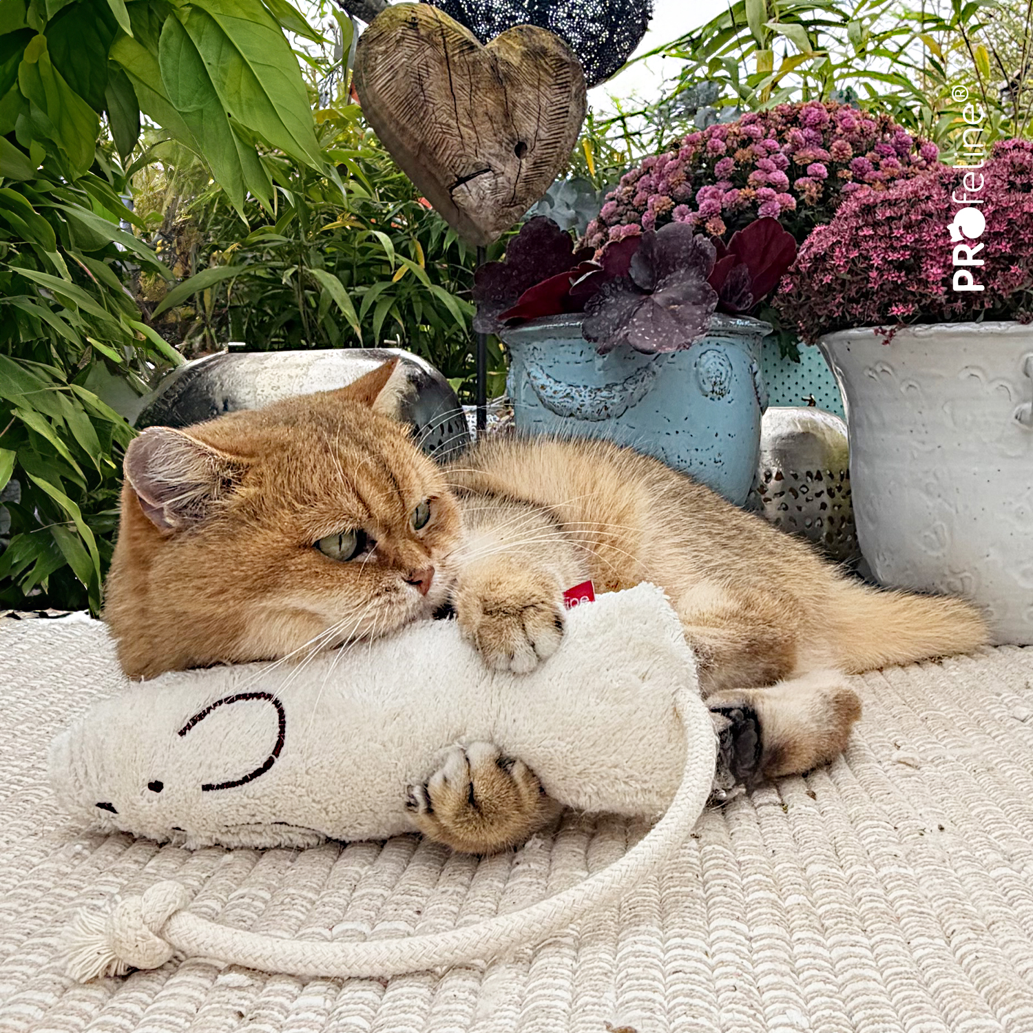Maus Feline Waschbar / Nachfüllbar Katzenspielzeug grosse Maus waschbar