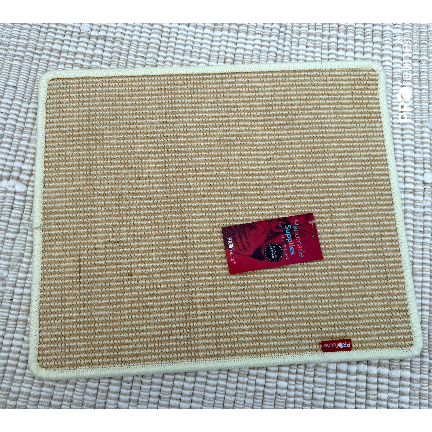 Sisalauflage 47 x 39 cm Creme / B-Ware
