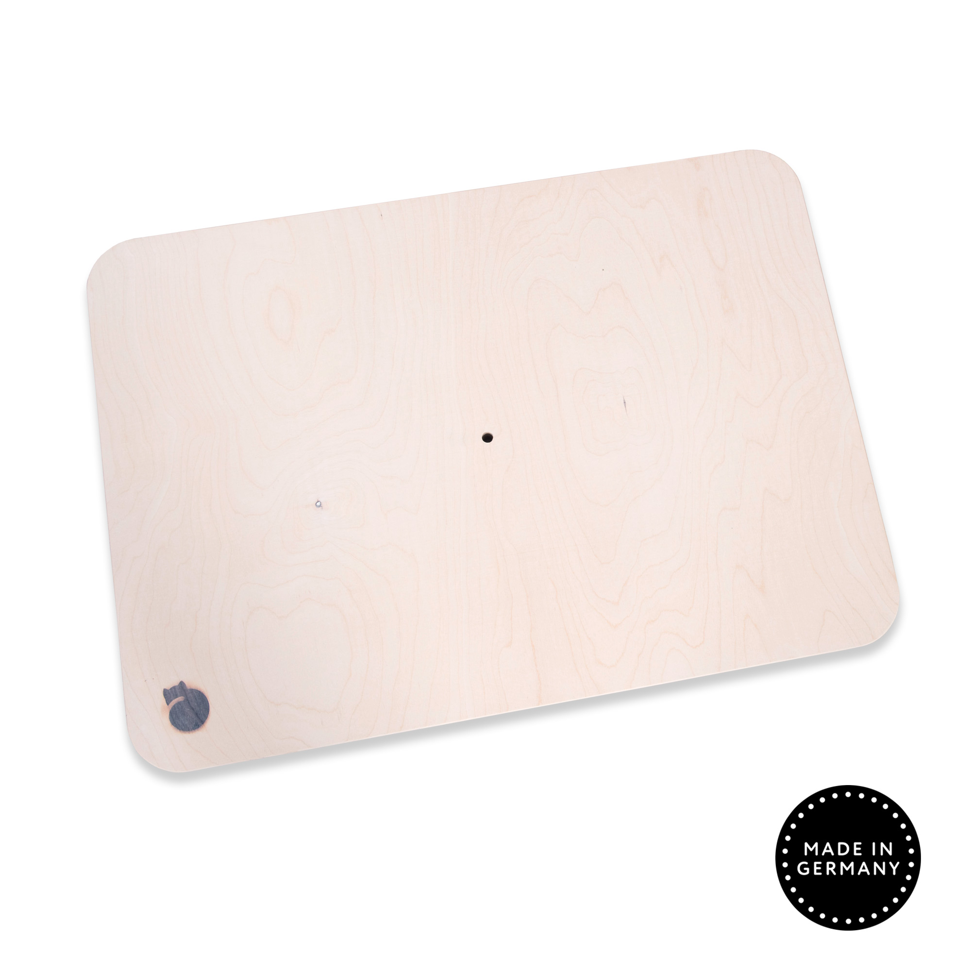 Modul GP1 Grundplatte Kratzbaum Bodenplatte Holzfarbe Weiss