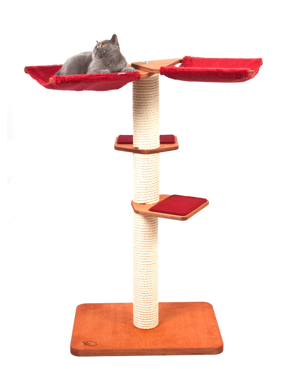 Kratzbaum Modell Ella Kratzbaum Ella rot