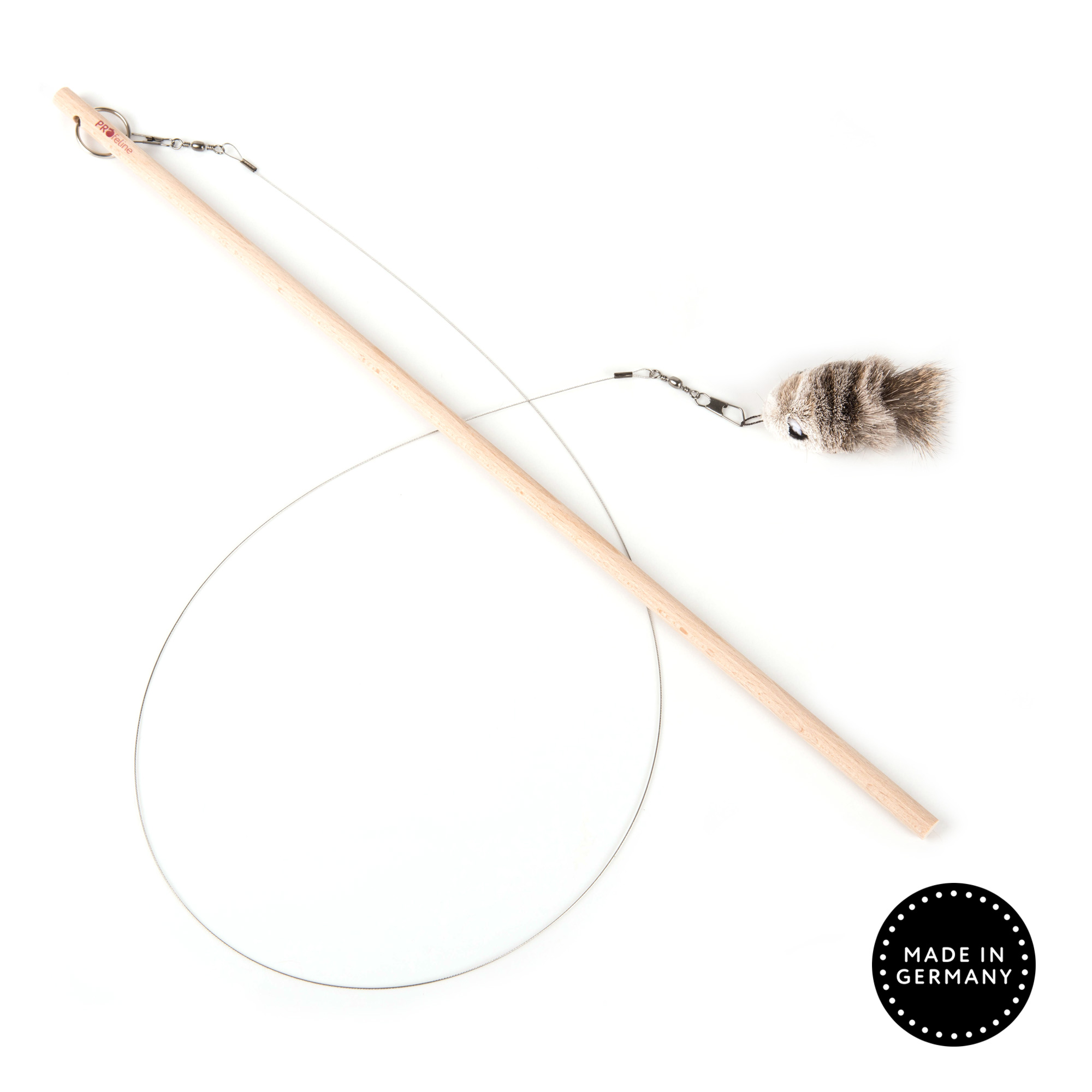 Profeline - Katzenangel Woody Swirl Katzenangel nachhaltig Holz