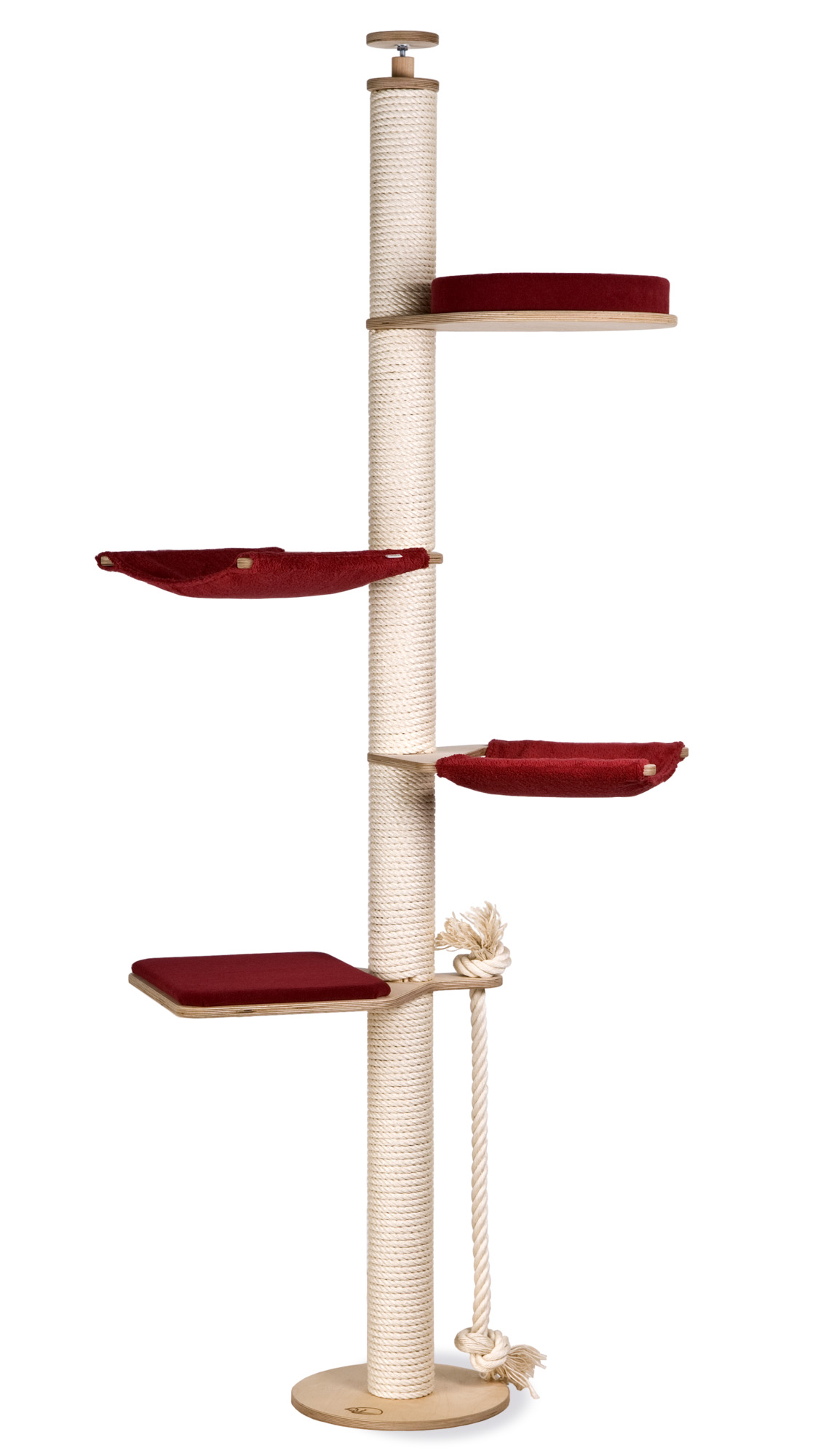 Deckenspanner Modell Paula Deckenspanner Paula rot
