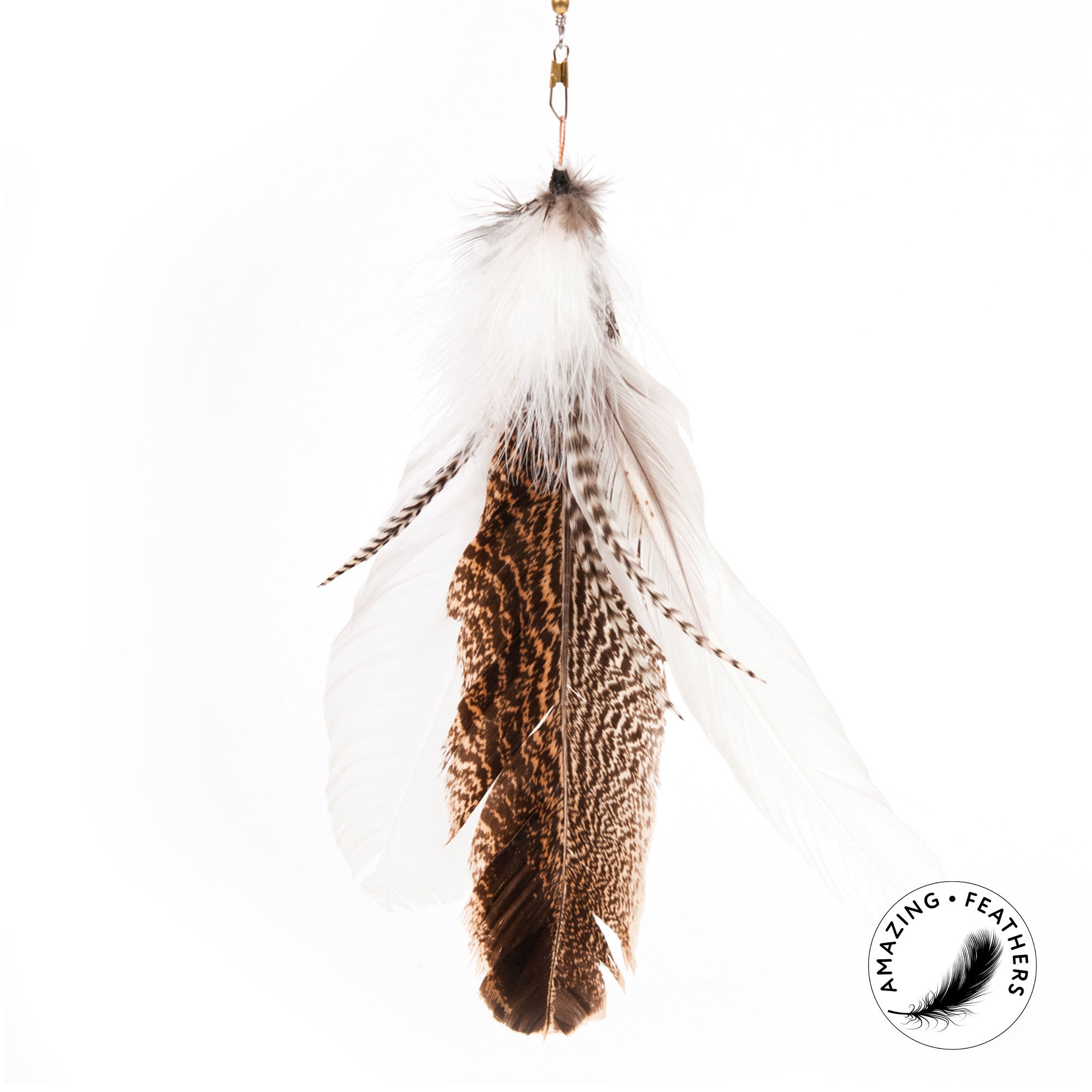 cat-toys-turkey-feather-refill-SP190TF Turkey Feather Anhänger
