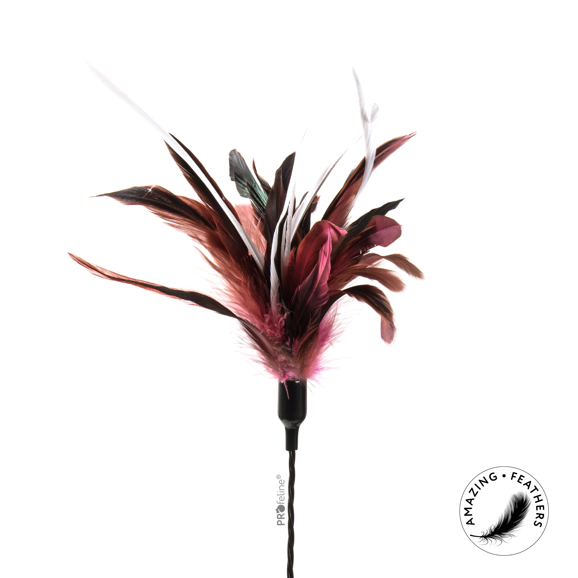 Katzenwedel Feather Dancer Katzen Federtänzer rot