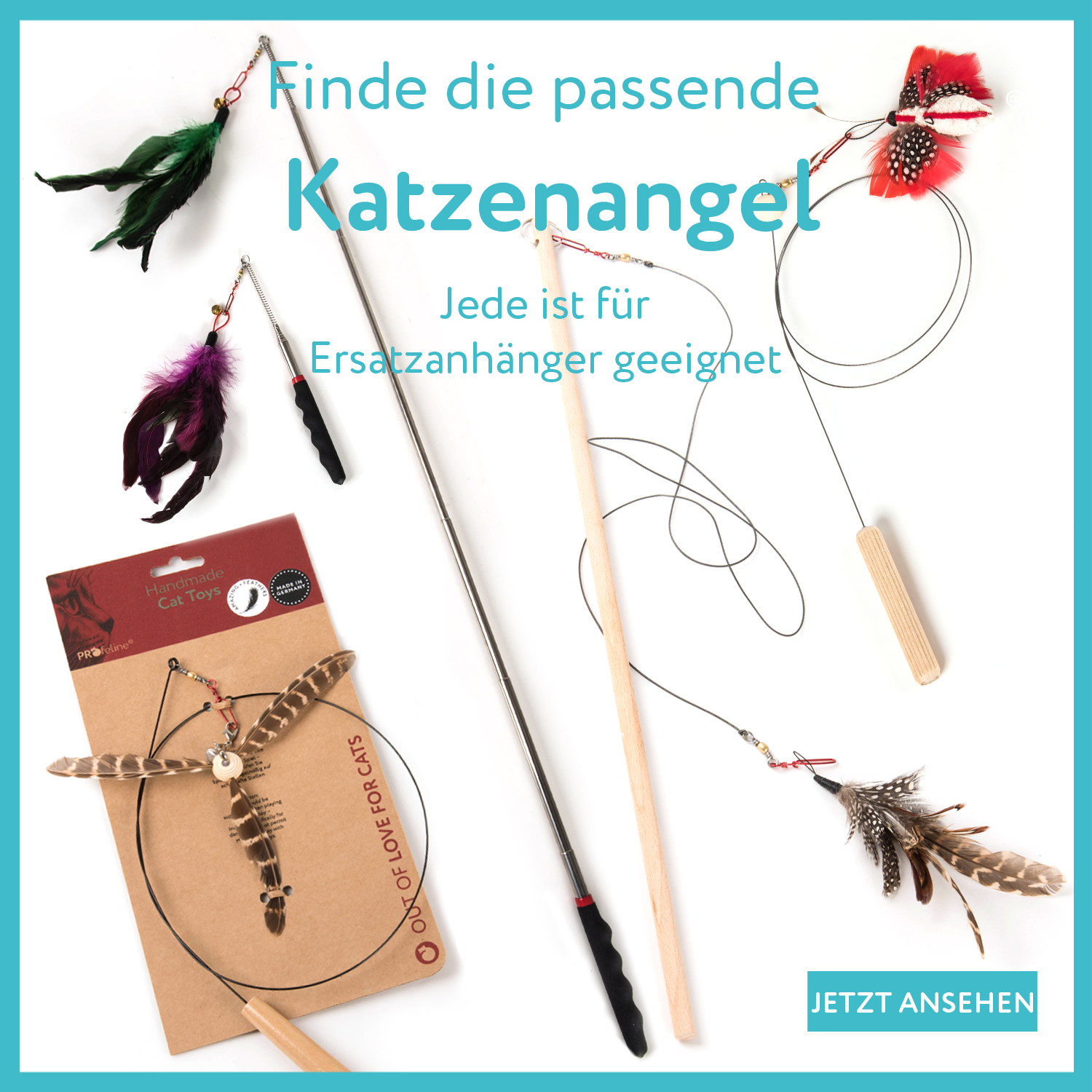 Katzenangeln mit Karabiner