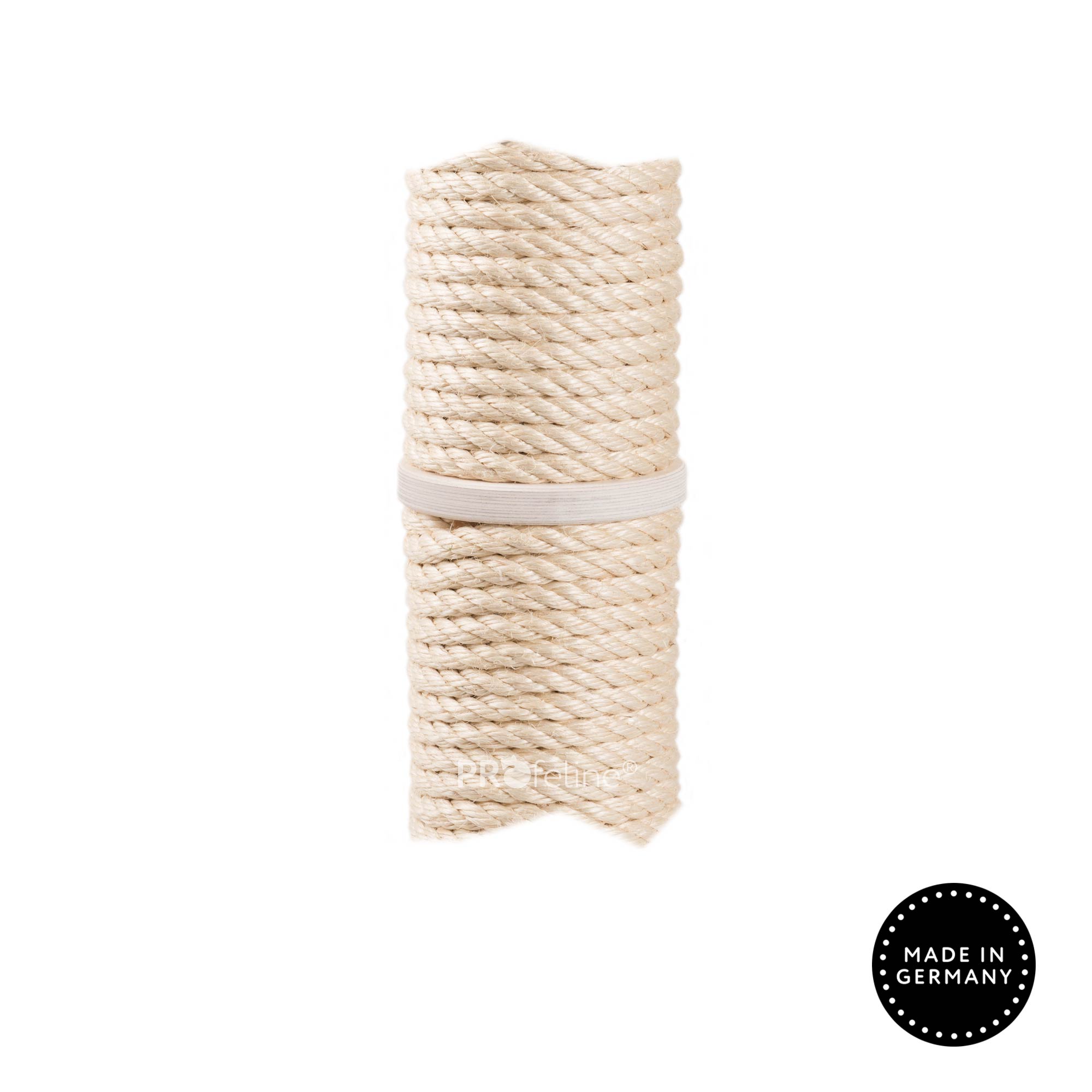Modul ZS1 Zwischenscheibe Holzfarbe Weiss, Sisal Natur