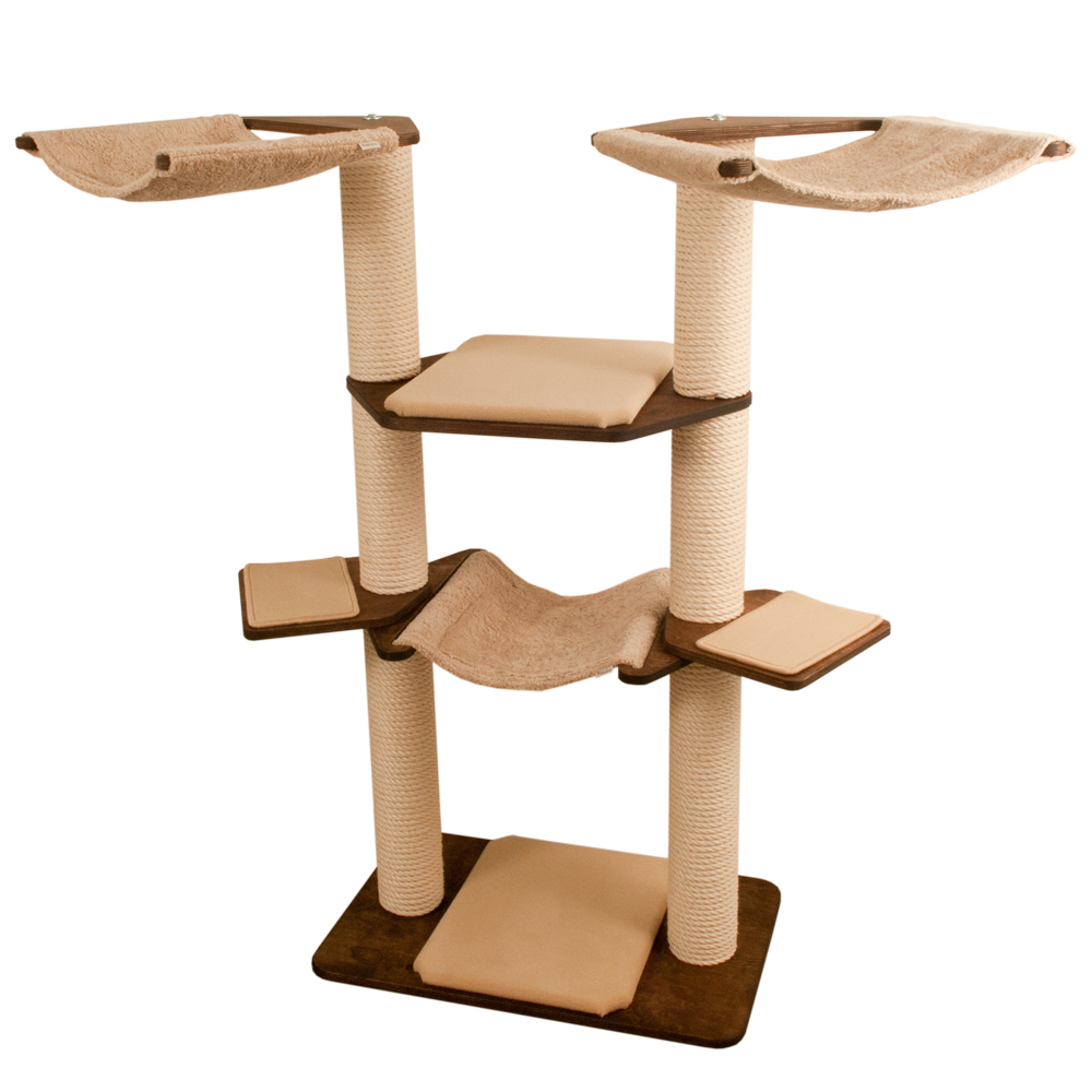 Kratzbaum Otto sand Eiche, Teppich Sand / Oak, Carpet Cover Sand