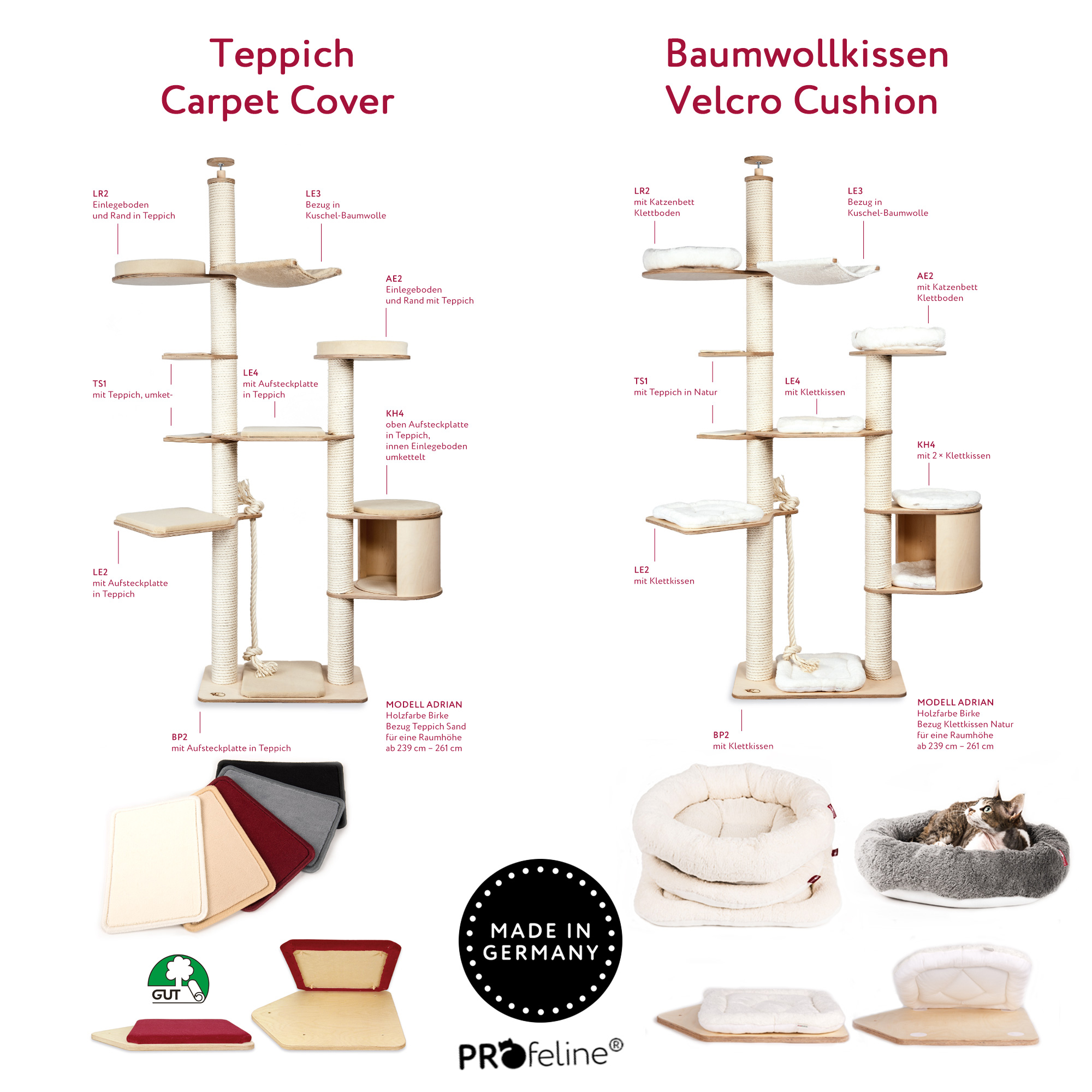 profeline-kratzbaum-system