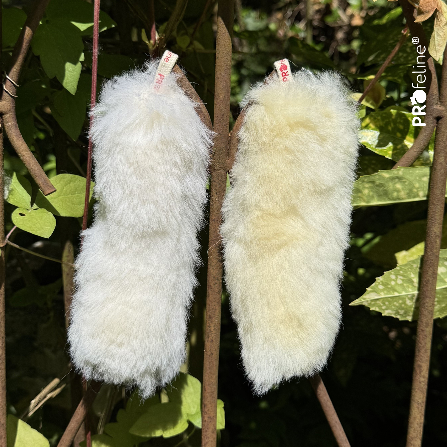 Merino Lammfell Anhänger Merino Lammfell Anhänger für Katzenangeln