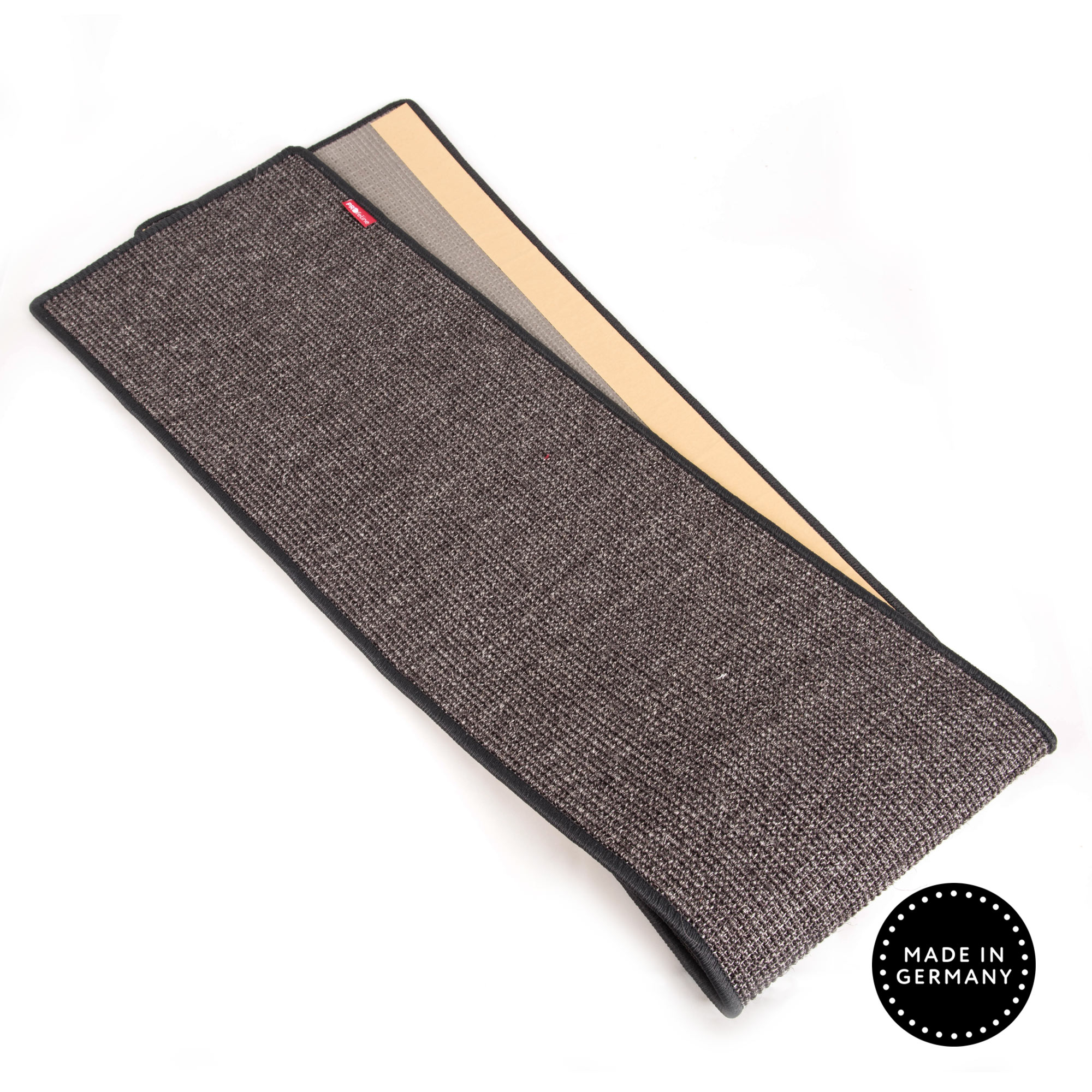 Wand Kletterteppich 180 x 33 cm Katzen Wandkletterteppich Farbe Anthrazit