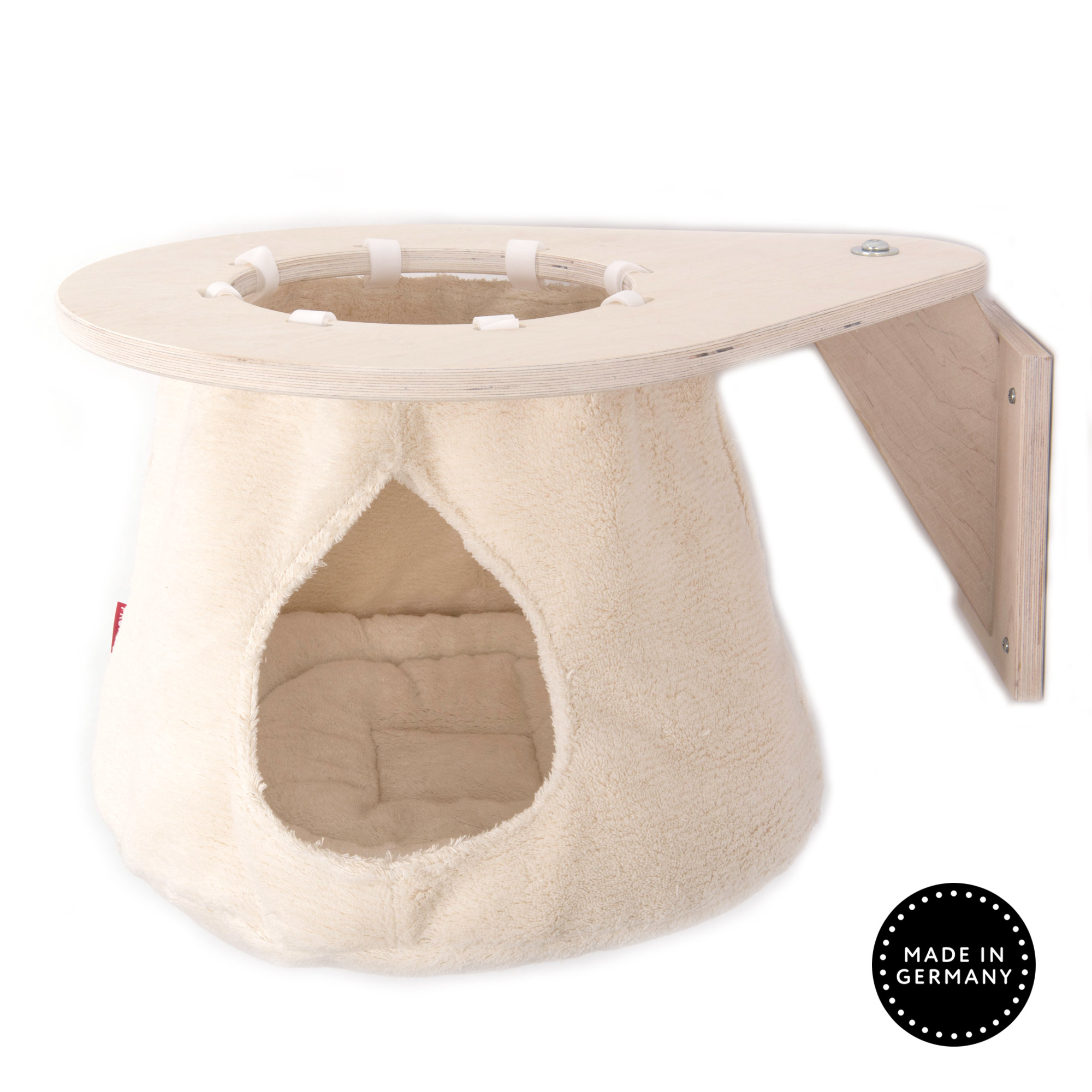 Katzen Wandhängehöhle weiss Katzen Wandhängehöhle weiss