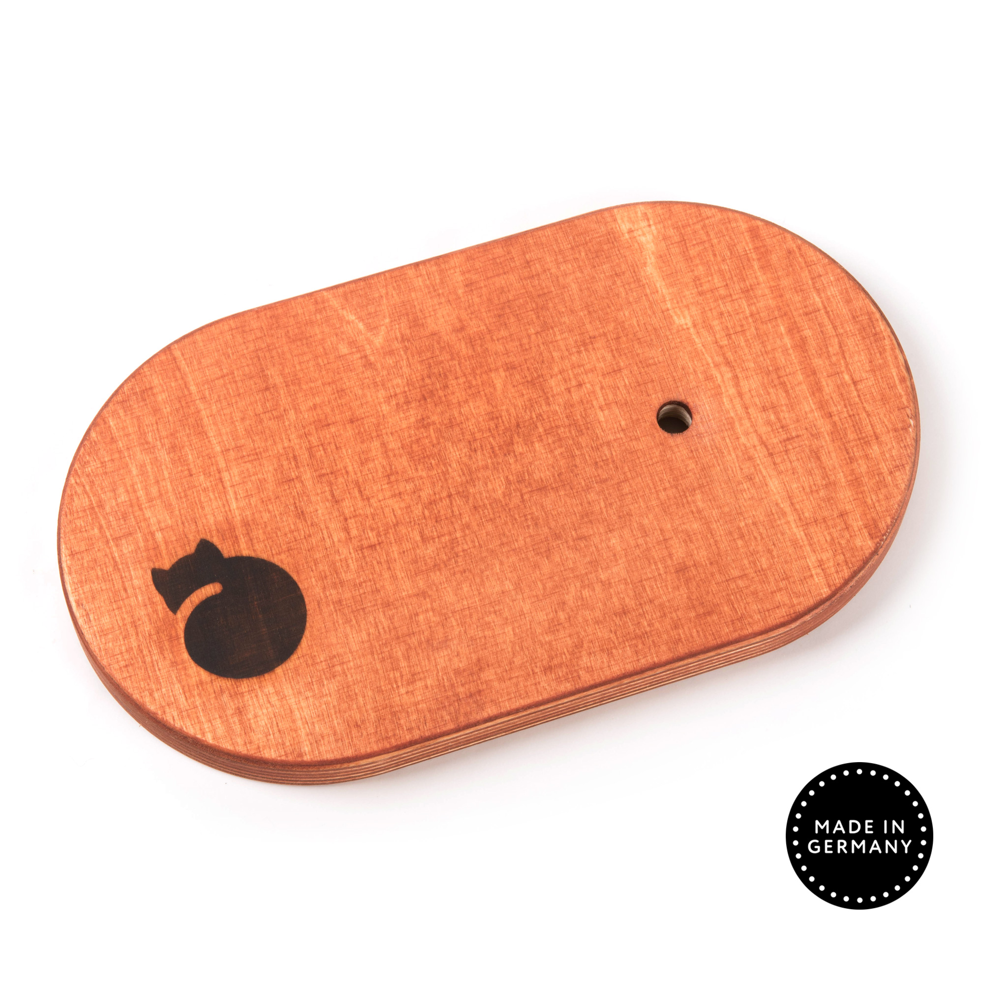 Modul BP5 Bodenplatte klein Kratzbaumsystem Bodenplatte kirsche