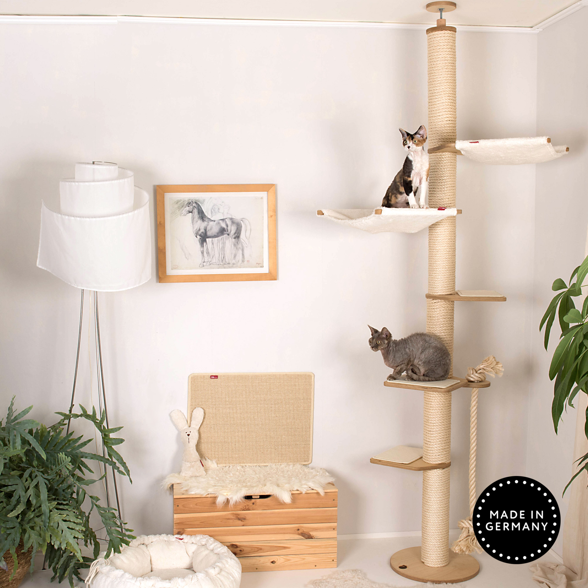 Katzen Kletterbaum Deckenspanner Kletterbaum individuell