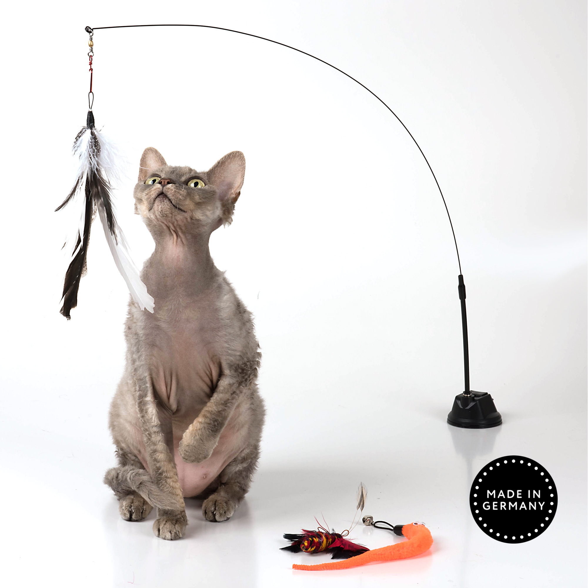 Profeline - Interaktives Katzenangel Set Interaktives Katzenagel Set Saugnapf