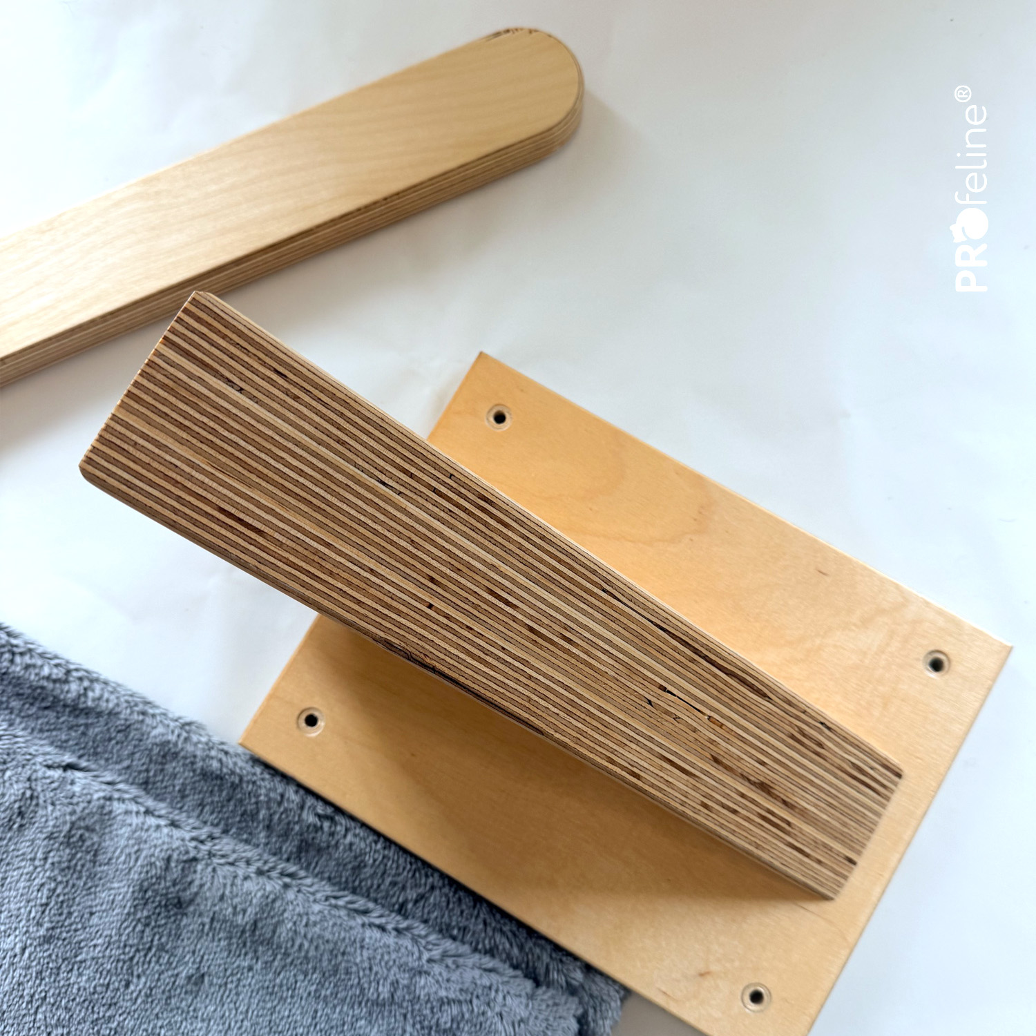 Wandhalterung mit Hängematte LE3 B-Ware Farbe Birke Classicsilber