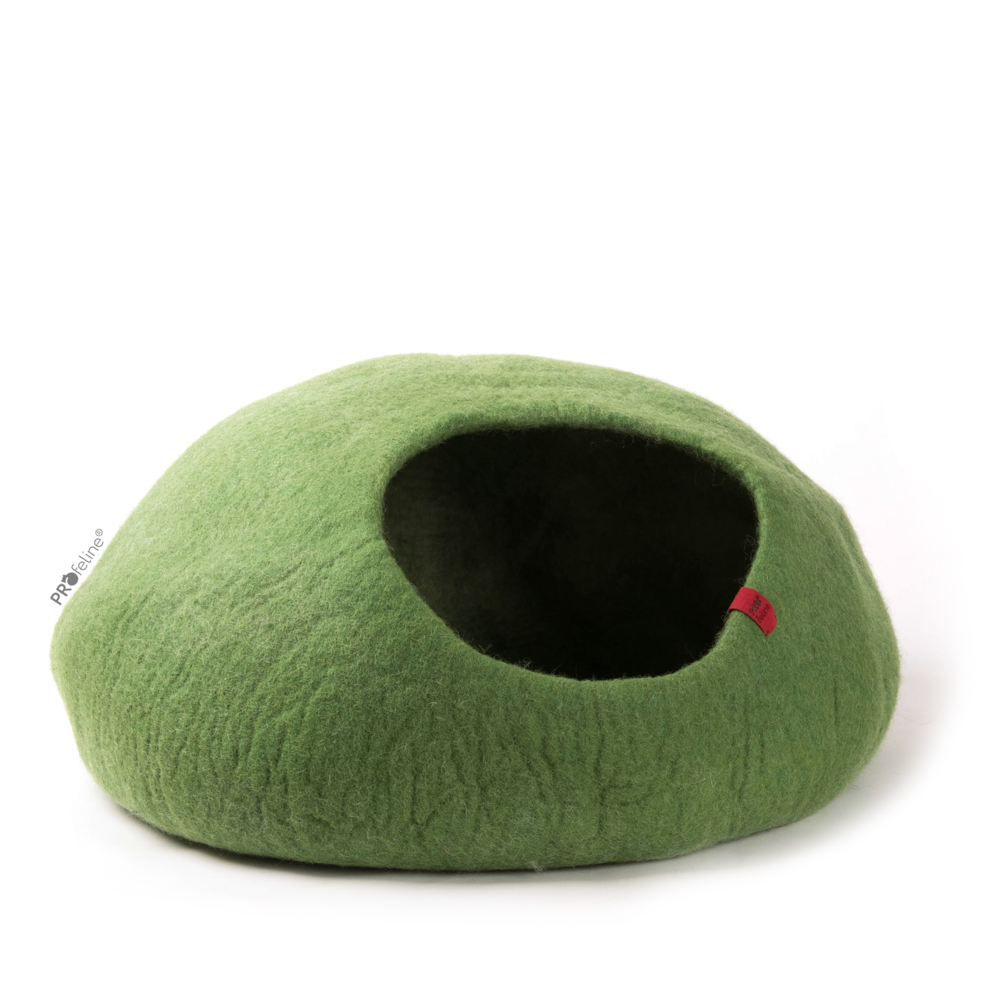 Katzen Filzhöhle grün