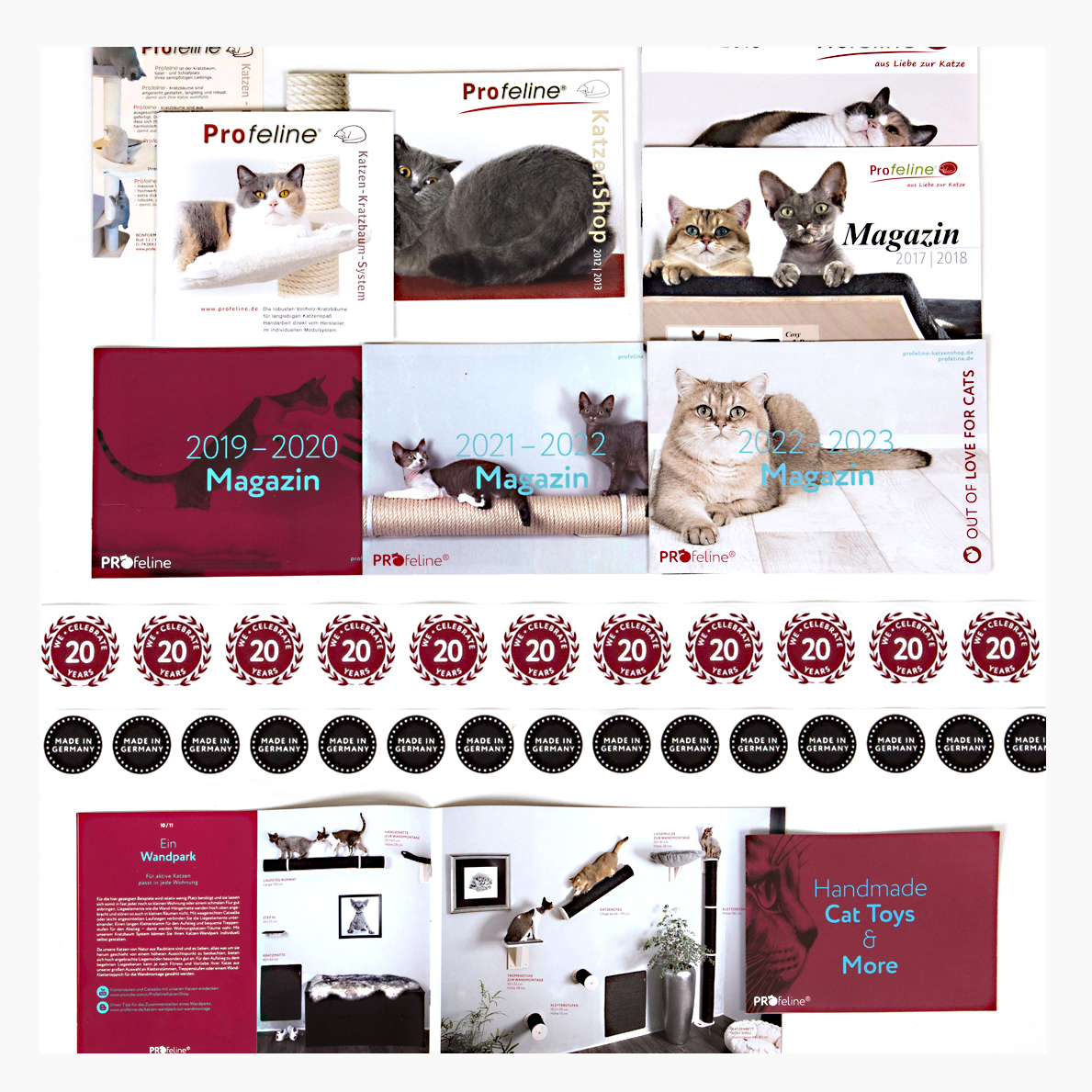 Profeline Katzenshop Kataloge